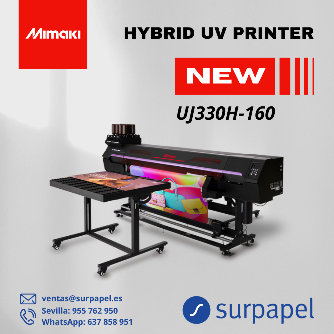 Mimaki UJ330H-160: una sola máquina, todas las posibilidades
