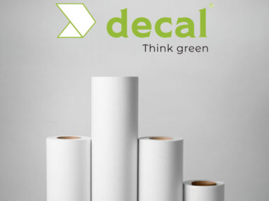 DECAL POLY VINYL  P BF HT 75 BO W/G 137x50 Polymeric/Perma/Block/White Glossy/ BF /High tack